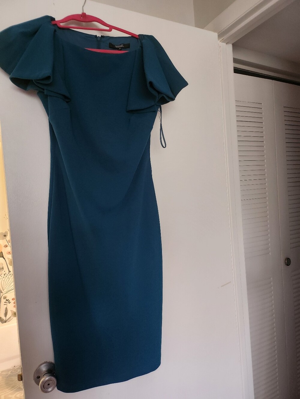 Teal Cocktail Dress